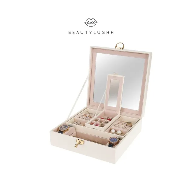 Papuošalų dėžutė - balta Beautylushh