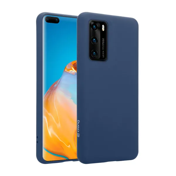 Crong Color Cover - Huawei P40 Case (Blue)