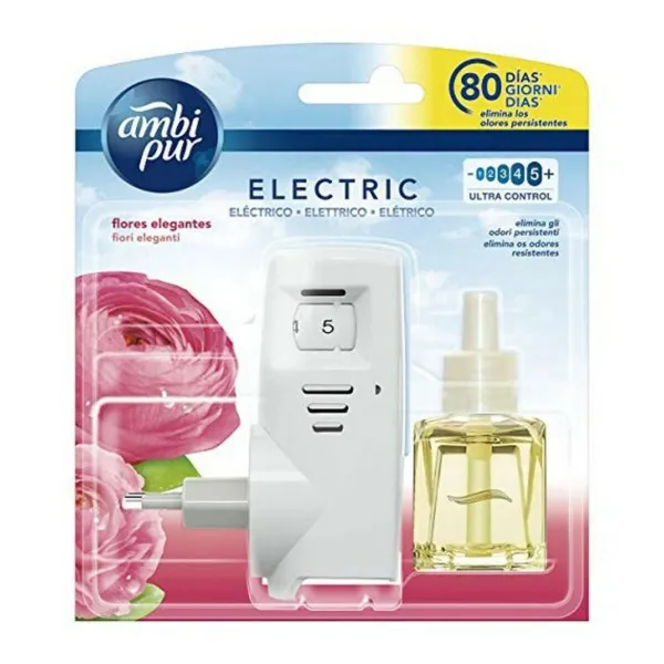 Elektriskais Gaisa Atsvaidzinātājs + Uzpildītājs Elegante Ambi Pur (21,5 ml)