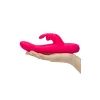 Slimline Curve Rabbit Vibrator Happy Rabbit 05855 Pink