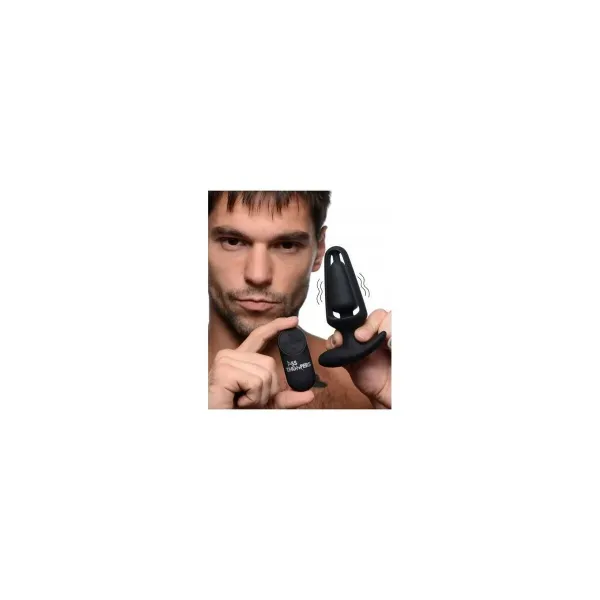 Anal Vibrator XR Black Silicone