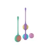 Weighted Kegel Training Kit Party Color Toys Silicone 3 Pieces