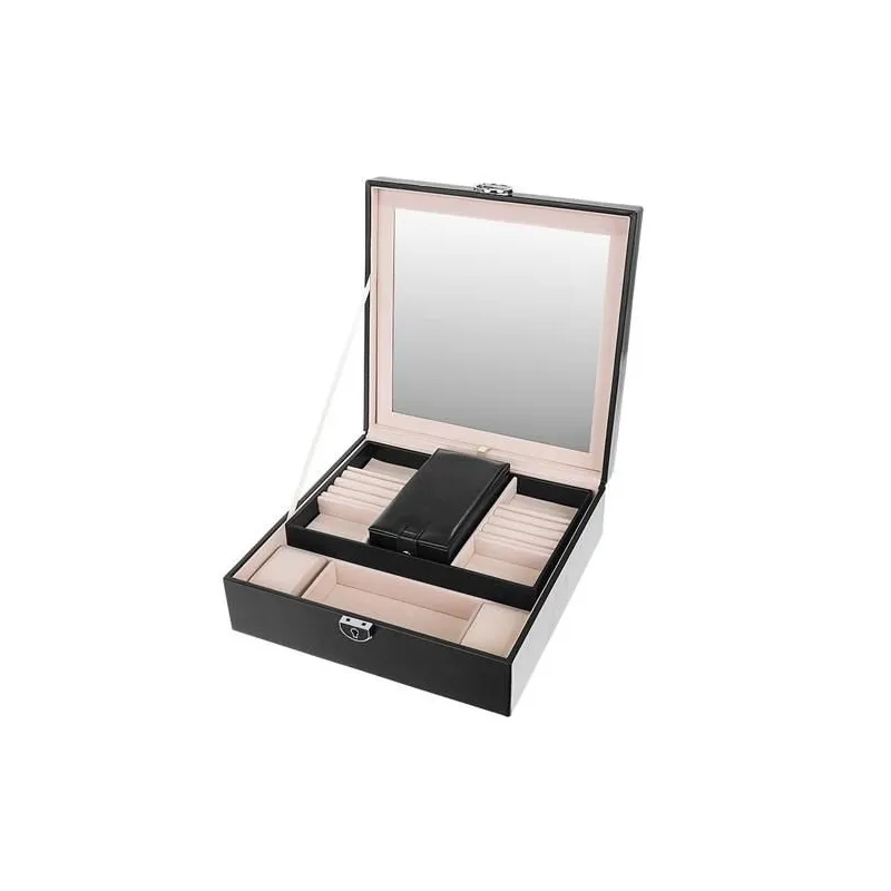 Papuošalų dėžutė - juoda Beautylushh