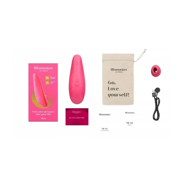 Clitoris Suction Stimulator Womanizer Pink