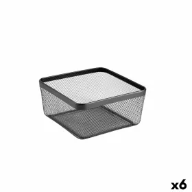 Daudzfunkcionāls grozs Confortime Melns Metāls 30,5 x 30,5 x 15,2 cm (6 gb.)