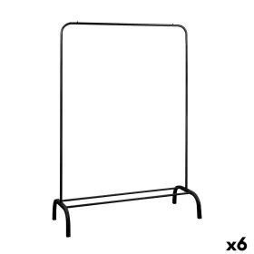 Takkiteline MobleKit Musta 18 mm 104 x 41 x 152 cm (6 osaa)