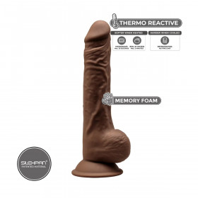 Realistic Dildo Silexd Brown
