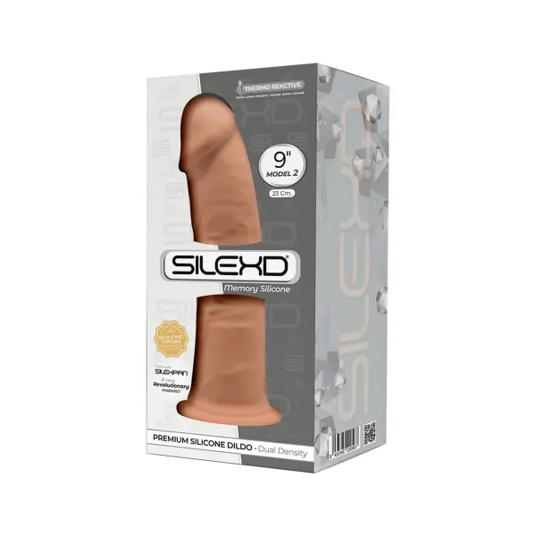 Realistic Dildo Silexd Caramel Beige