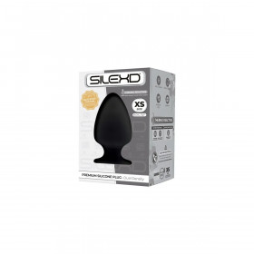 Anal plug Silexd Black Silicone XS