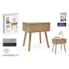 Nightstand MobleKit Brown 40 x 30 x 45 cm (2 Units)