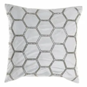 spilvens DKD Home Decor Samts Ģeometrisks (45 x 45 cm)