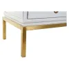 Spintelė DKD Home Decor Balta Auksinis Metalinis Tuopos 120 x 50 x 175 cm