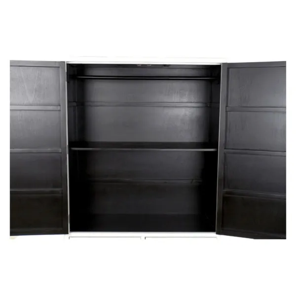 Spintelė DKD Home Decor Balta Auksinis Metalinis Tuopos 120 x 50 x 175 cm