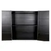 Spintelė DKD Home Decor Balta Auksinis Metalinis Tuopos 120 x 50 x 175 cm