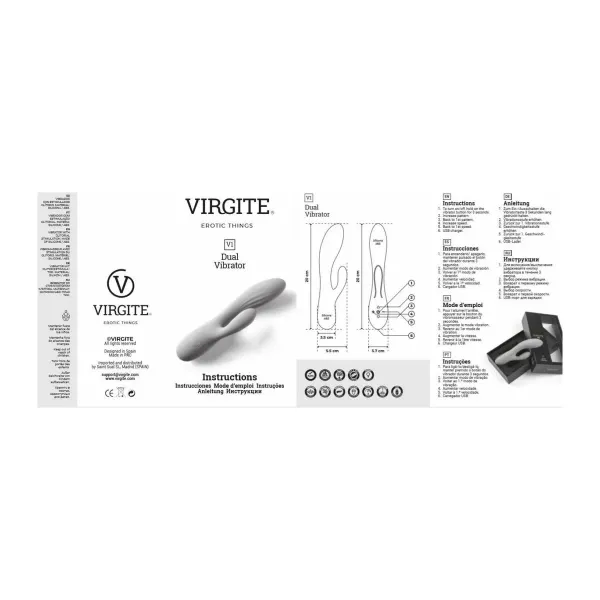 G-Spot Vibrator Virgite Purple