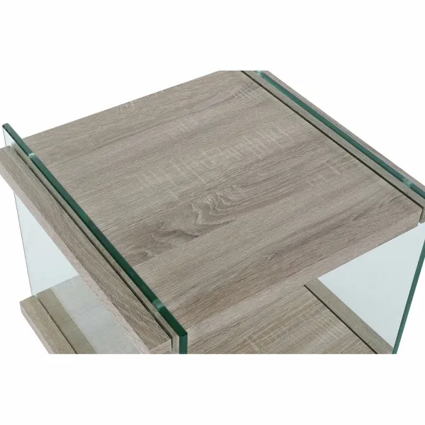Yöpöytä DKD Home Decor Kristalli Puu MDF (50 x 50 x 49 cm)