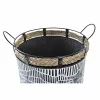 Grozs DKD Home Decor Balts Brūns Melns Virve Dzelzs 4 Kg (2 Daudzums)