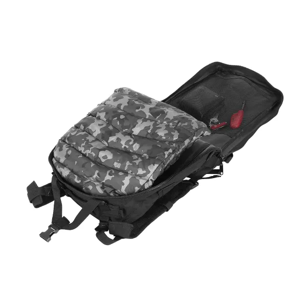 Military backpack XL black