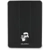 Karl Lagerfeld Book Cover Saffiano Magnetic Karl & Choupette - Case iPad Pro 11" M4 (2024) (black)