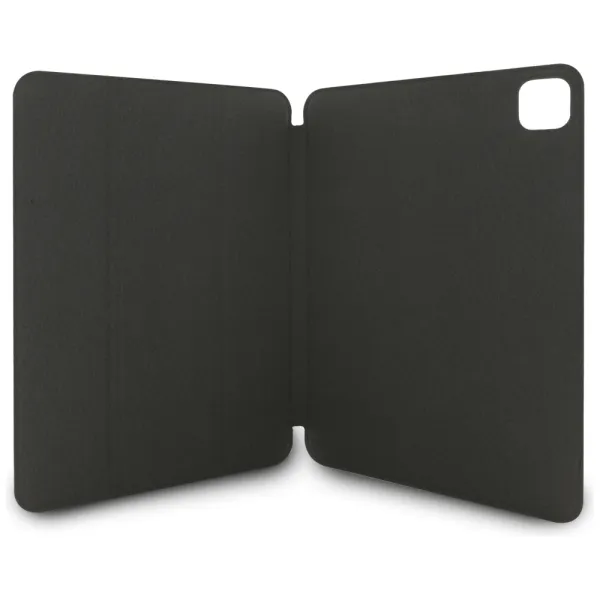 Karl Lagerfeld Book Cover Saffiano Magnetic Karl & Choupette - Case iPad Pro 11" M4 (2024) (black)