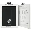 Karl Lagerfeld Book Cover Saffiano Magnetic Karl & Choupette - Case iPad Pro 11" M4 (2024) (black)