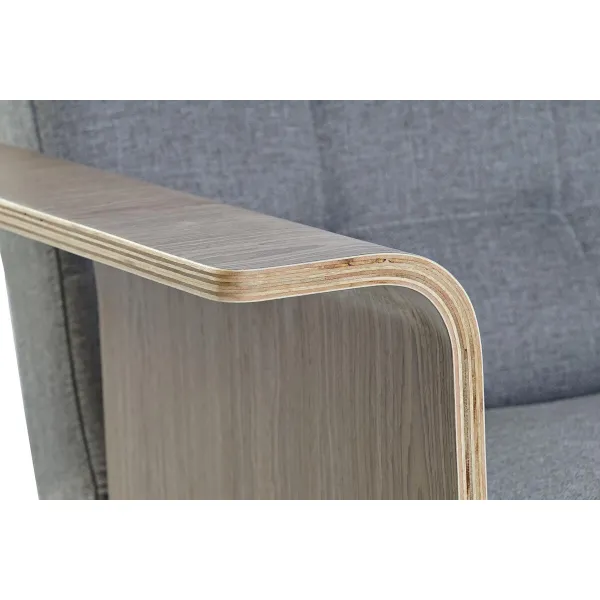 Izvelkams dīvāns DKD Home Decor Brūns Pelēks Metāls Urbāns 203 x 87 x 81 cm