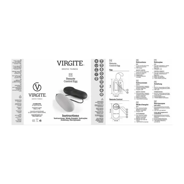Vibrator Virgite Black