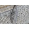 Kirstu DKD Home Decor 88 x 40 x 45 cm Valkoinen Messinki Mangopuu