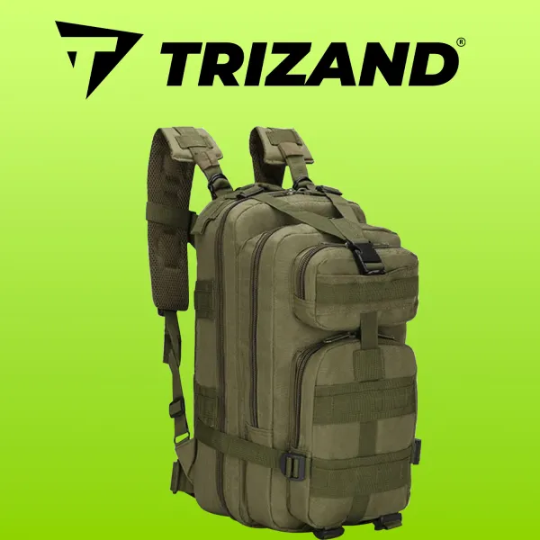 Military backpack XL green