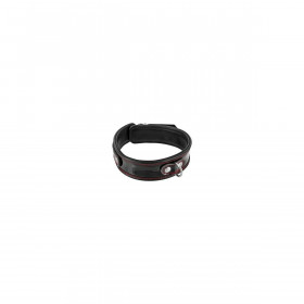 Bondage Collar with Chain Fetish Tentation Black Red