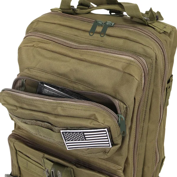 Military backpack XL green