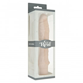Realistic Vibrator Get Real by Toyjoy Beige