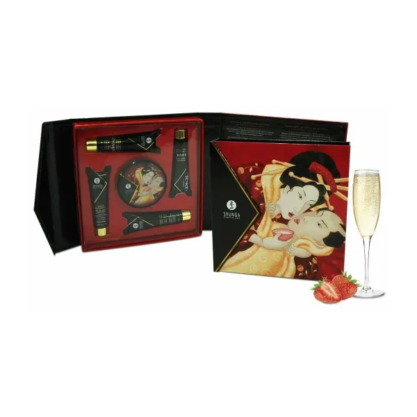 Geisha Sparkling Strawberry Wine Shunga SH8208