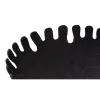 Puošmena DKD Home Decor Juoda Auksinis Aliuminis 32 x 32 x 9 cm (2 vnt.)