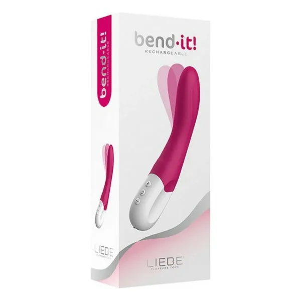 G-Spot Vibrator Liebe Bend It Cherry