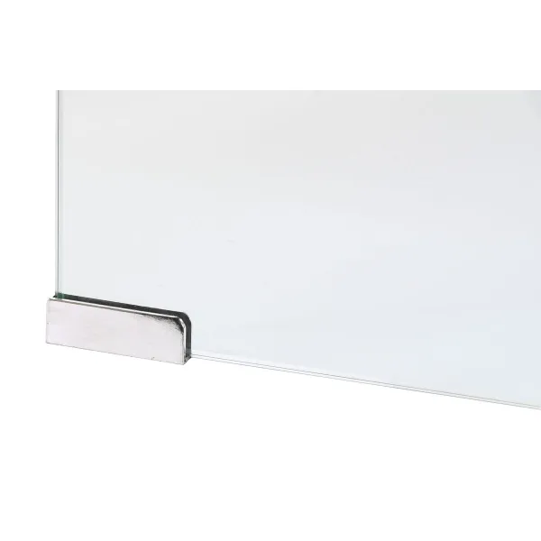 Spintelė DKD Home Decor Balta Skaidrus Stiklas Medžio MDF 50 x 40 x 45,5 cm