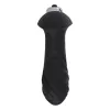 Anal plug S Pleasures Swirl Black Black/Silver