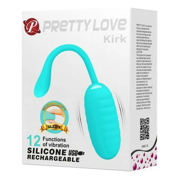 Egg Vibrator Pretty Love Kirk Blue (Ø 3,5 cm)