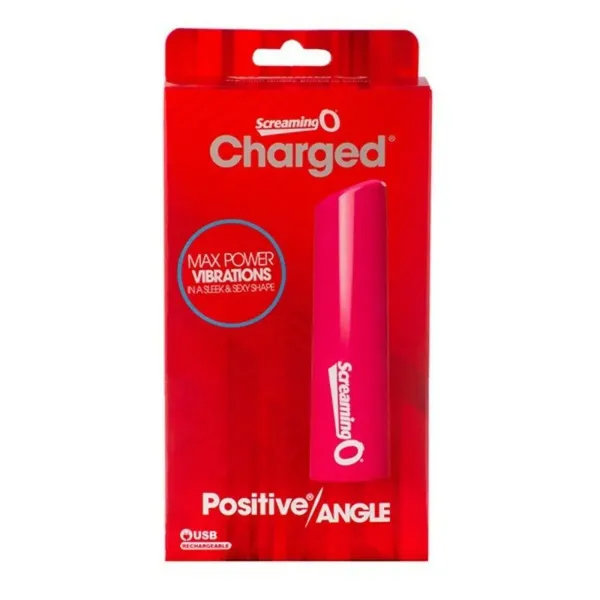 Positive Angle Clitoral Stimulator The Screaming O Pink