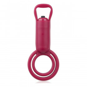 Vibraring Cockring The Screaming O Omego Maroon