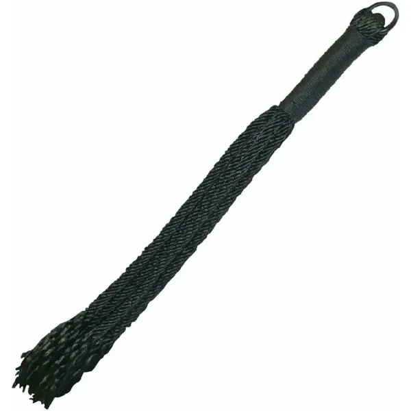 Shadow Rope Flogger Sportsheets Black