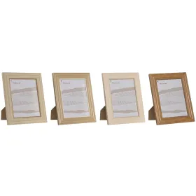 Photo frame Home ESPRIT Multicolour Crystal polystyrene 21,2 x 1,6 x 26,2 cm (4 Units)