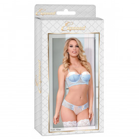Underwear Set Exposed Blue Cream (S/M)