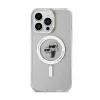 Karl Lagerfeld Karl & Choupette Glitter MagSafe - iPhone 14 Pro Max Case (Transparent)