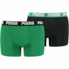Men's Boxer Shorts Puma 521015001-035 Green (2 uds)
