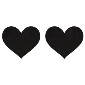 Nipple shield Peekaboo Black One size Hearts