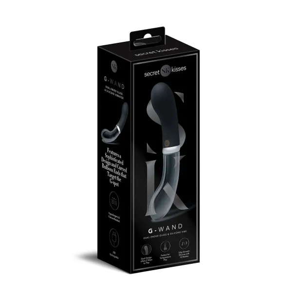 G-Spot Vibrator Secret Kisses Black