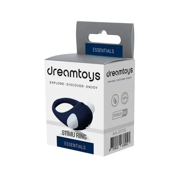 Cock Ring Dream Toys Essentials Blue