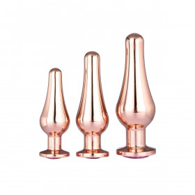 Anal plug Dream Toys Gleaming Love Golden