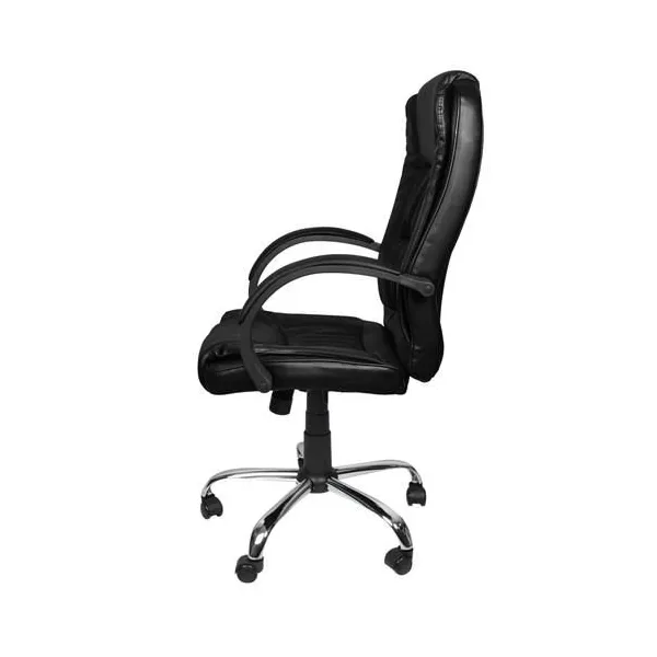 Office chair eco leather - black MALATEC